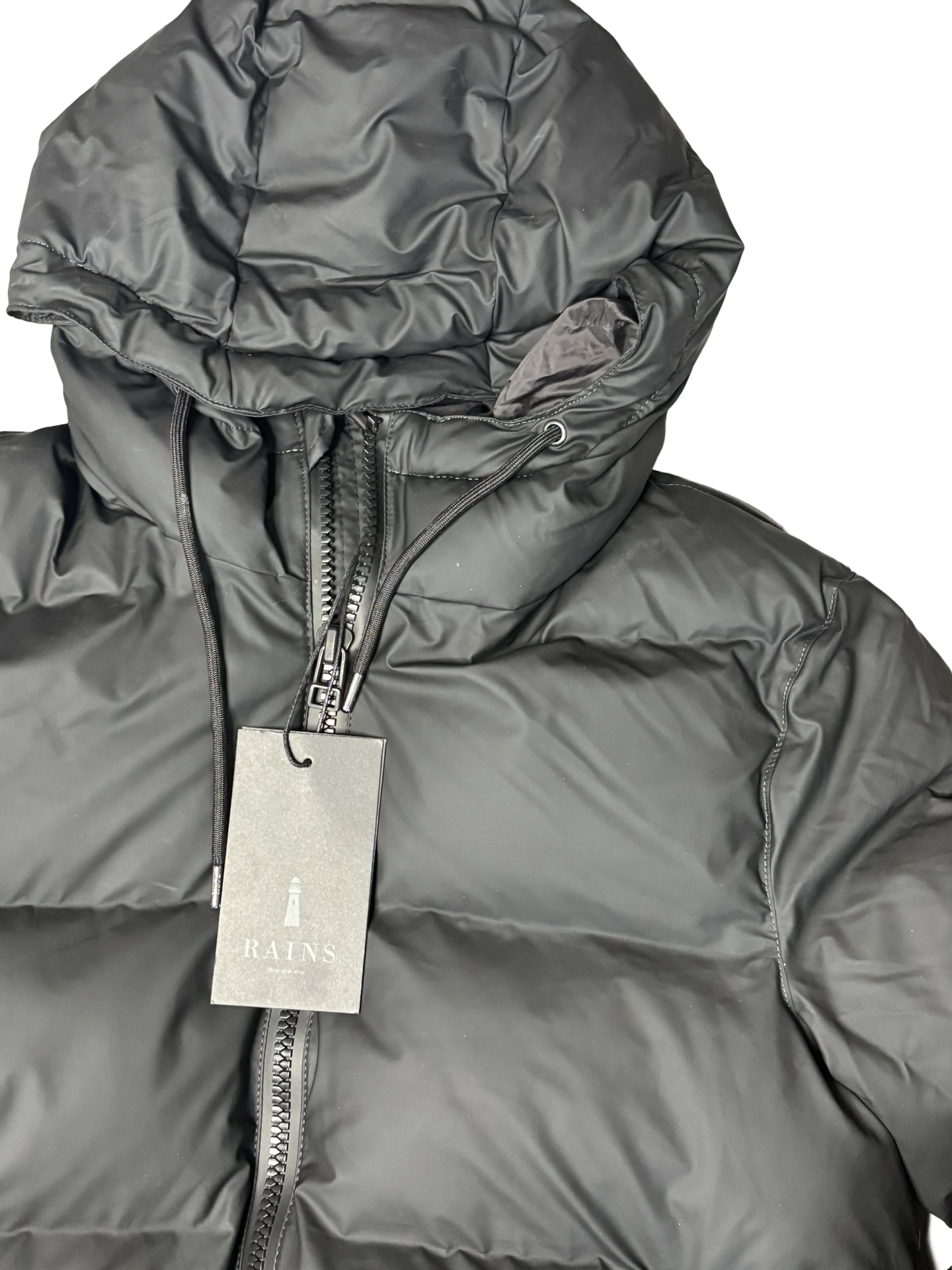Rains Alta Long Puffer Coat