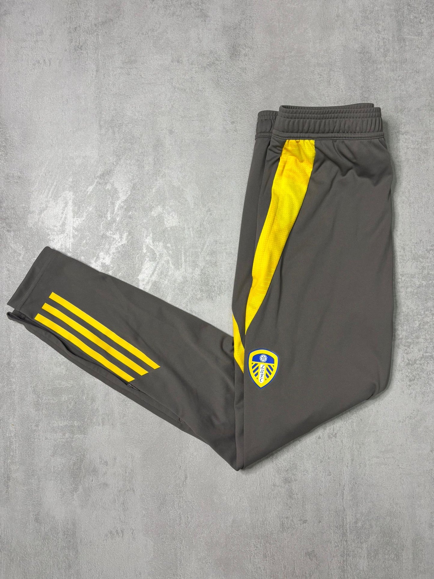 Leeds United Adidas tracksuit pants