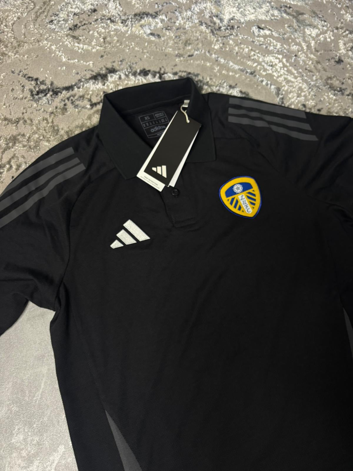Black Leeds United polo