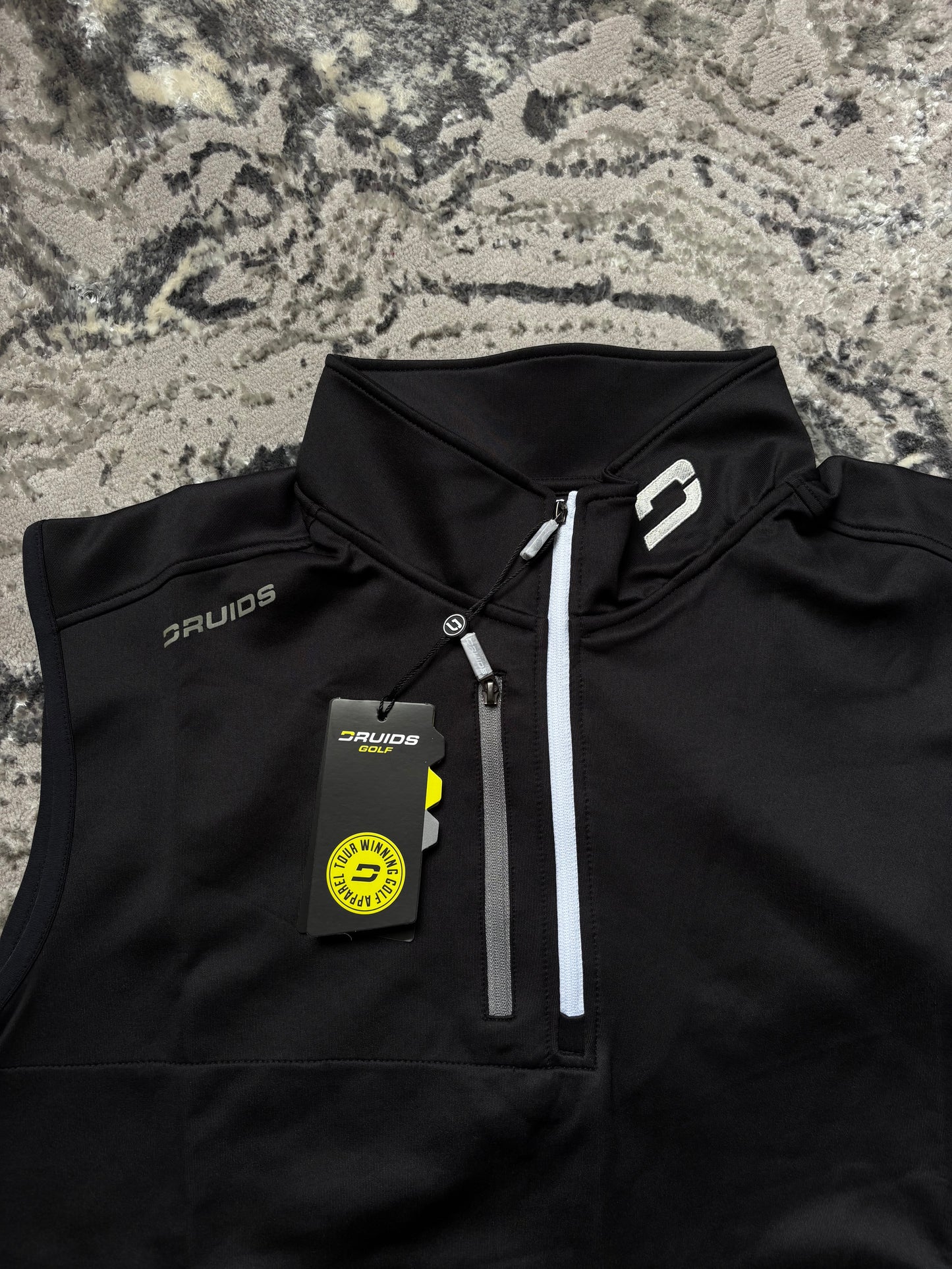 Druids Golf Vest - Black