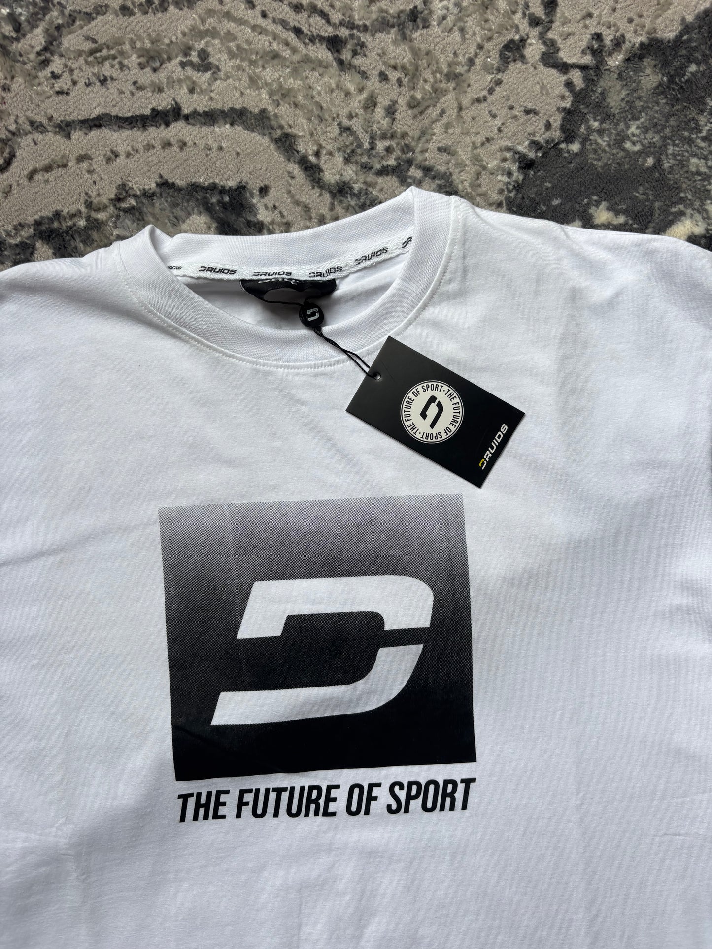 Druids Golf Logo T-Shirt - White