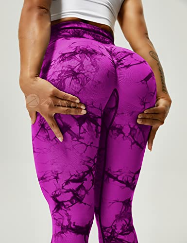 Sport Leggings for Women - High Waist Gym Leggings with Seamless Scrunch Butt for Yoga, Gym, Workout & Fitness