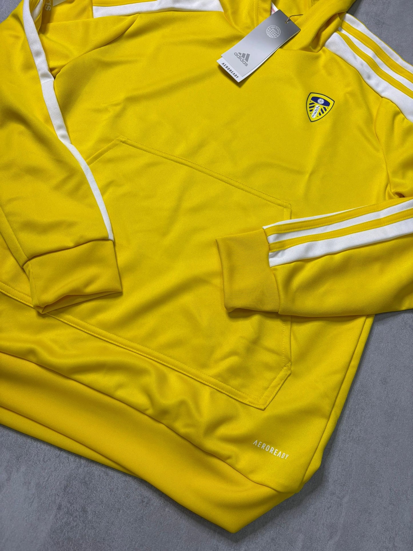 Leeds United Adidas hoodie