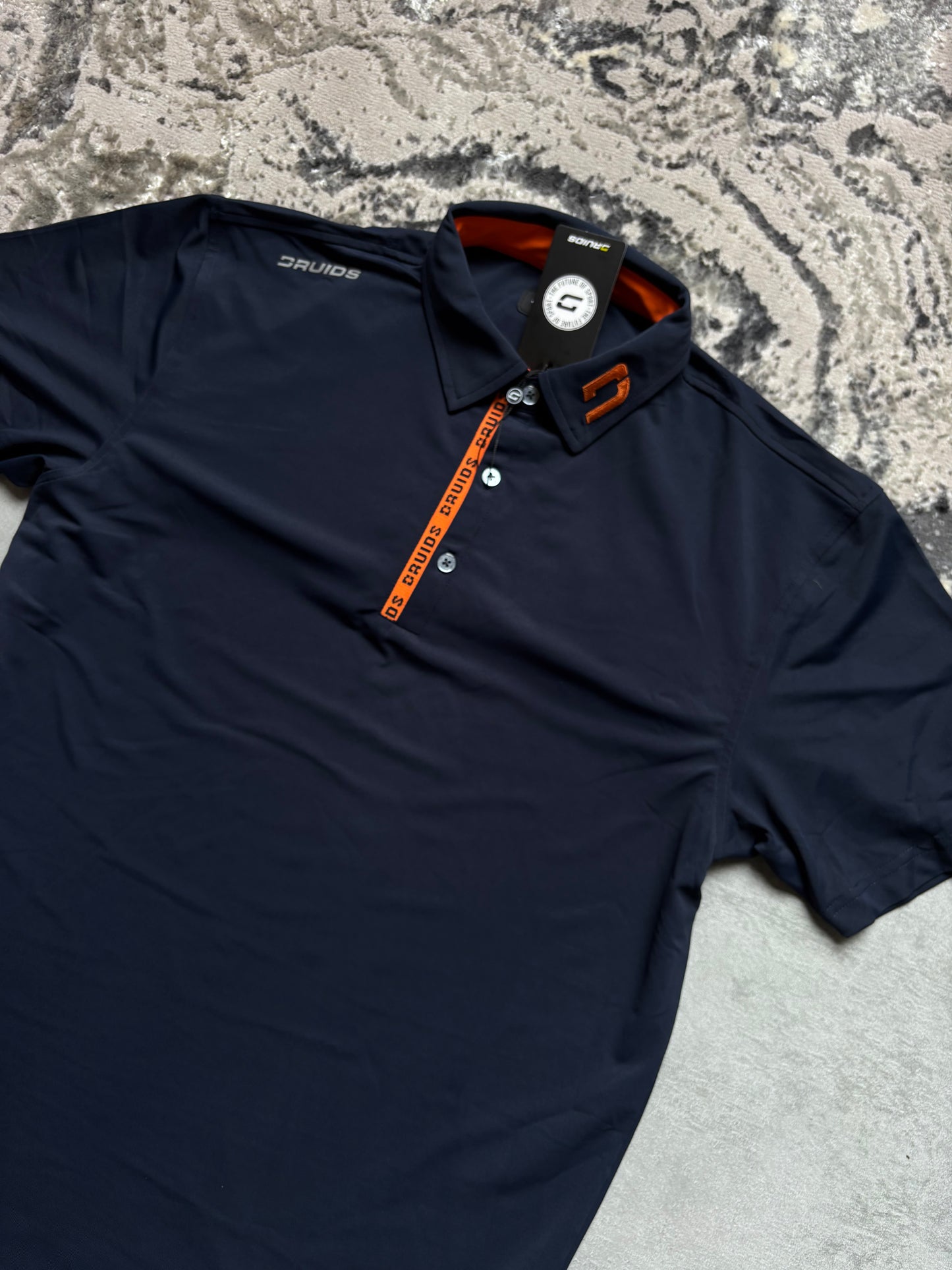 Druids Golf Polo Top - Navy