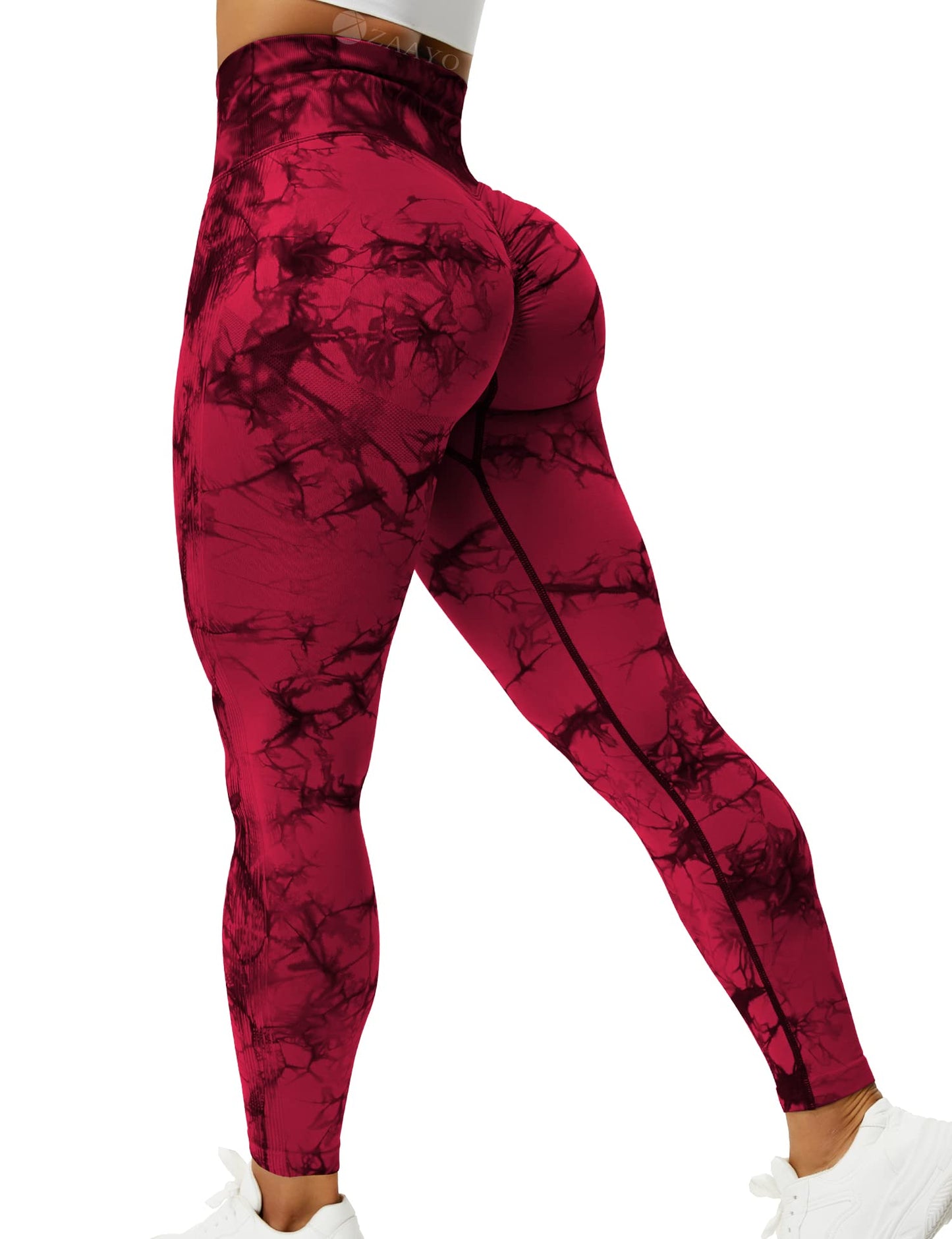Sport Leggings for Women - High Waist Gym Leggings with Seamless Scrunch Butt for Yoga, Gym, Workout & Fitness