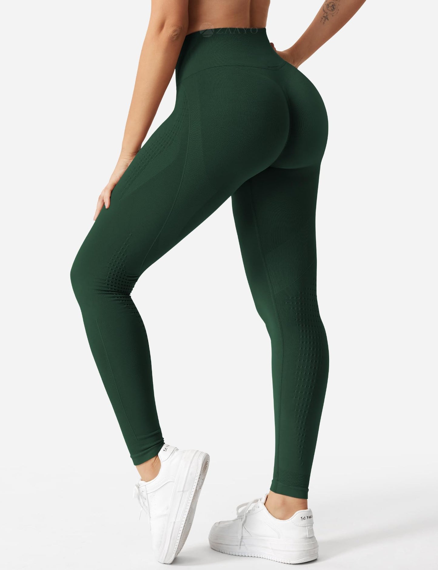 Sport Leggings for Women - High Waist Gym Leggings with Seamless Scrunch Butt for Yoga, Gym, Workout & Fitness
