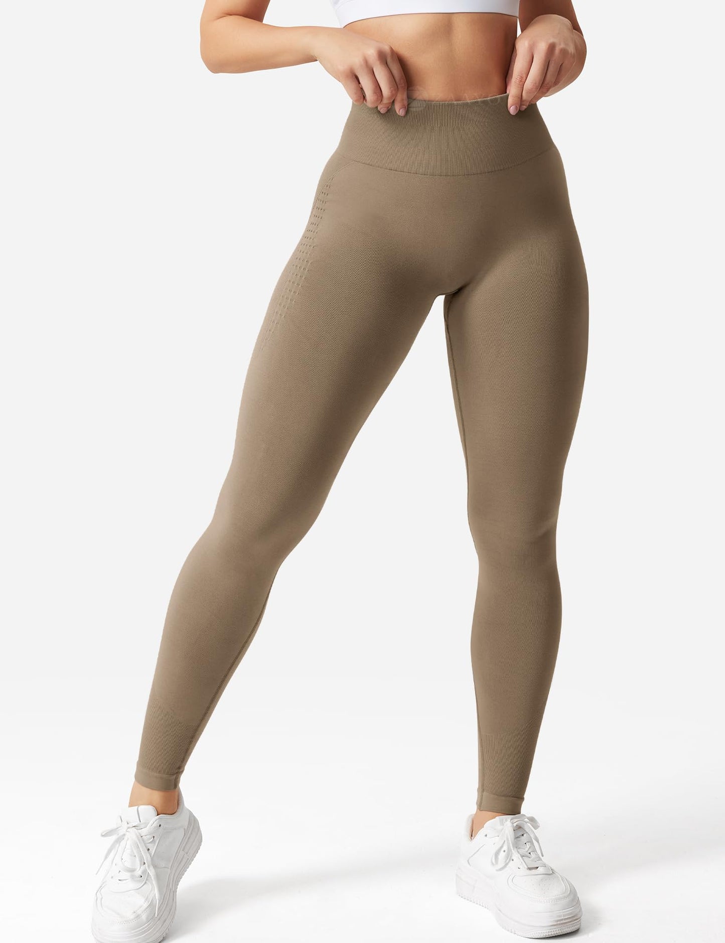 Sport Leggings for Women - High Waist Gym Leggings with Seamless Scrunch Butt for Yoga, Gym, Workout & Fitness