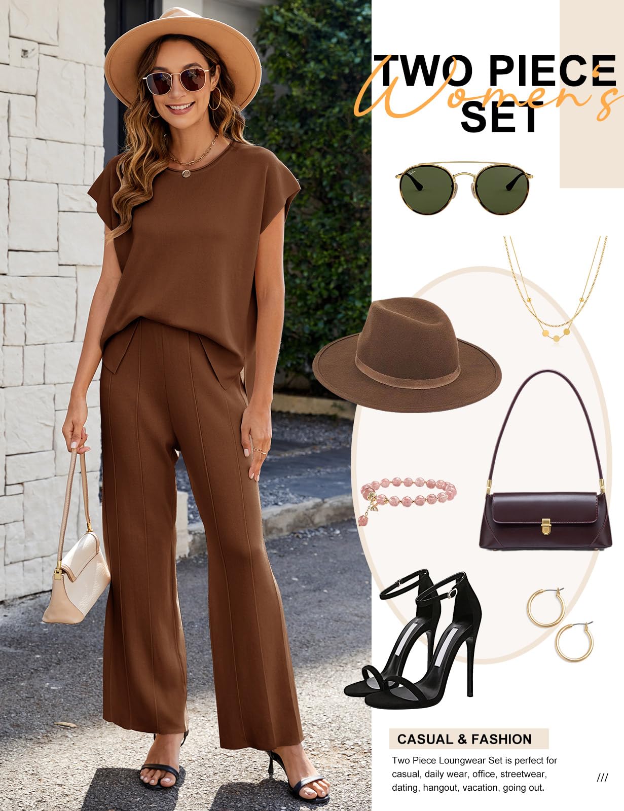 PASUDA 2 Piece Lounge Wear Sets