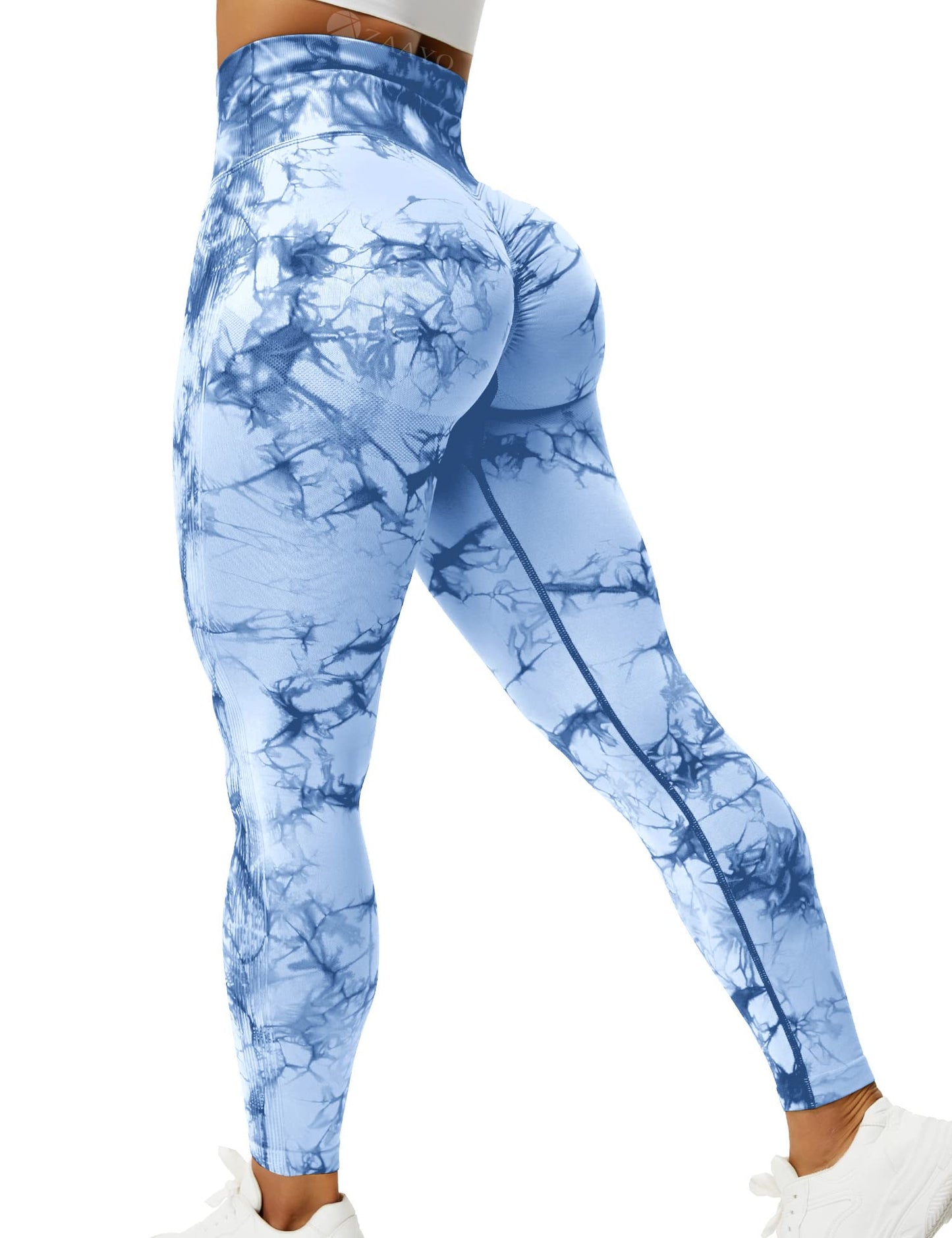 Sport Leggings for Women - High Waist Gym Leggings with Seamless Scrunch Butt for Yoga, Gym, Workout & Fitness