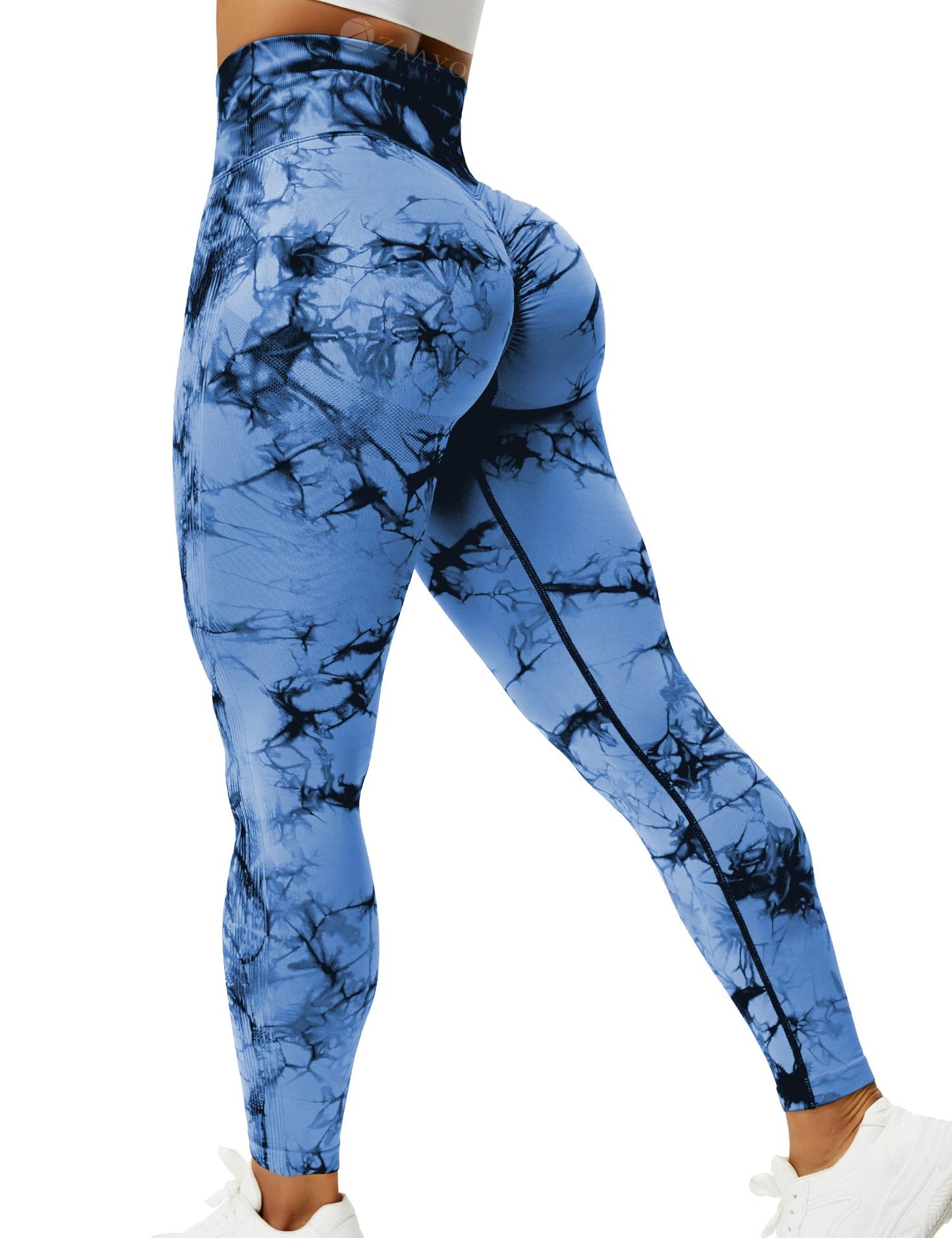 Sport Leggings for Women - High Waist Gym Leggings with Seamless Scrunch Butt for Yoga, Gym, Workout & Fitness