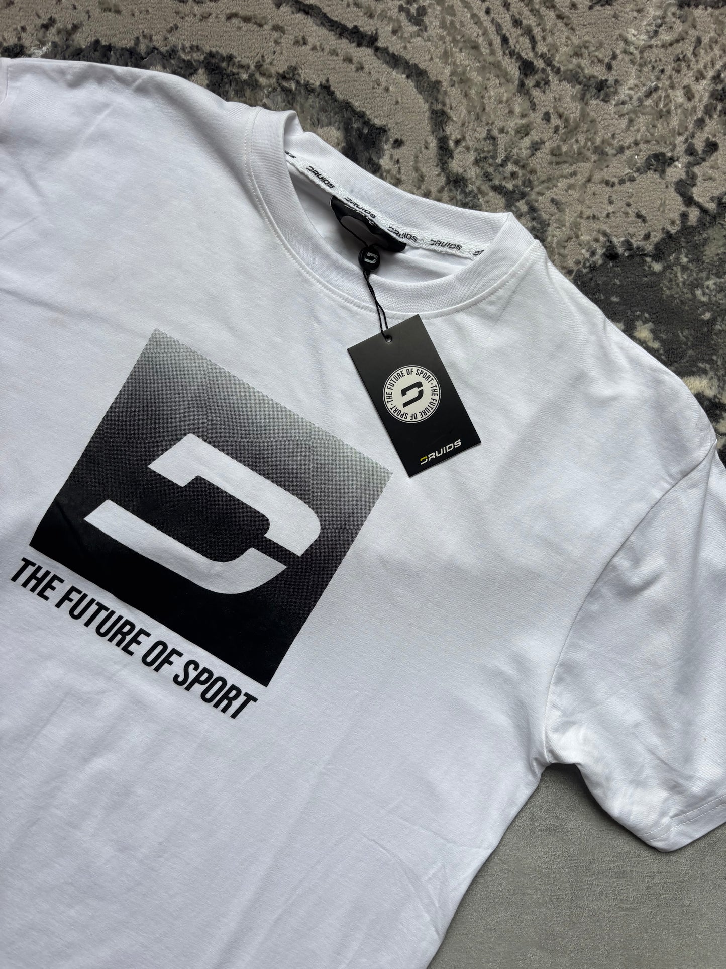 Druids Golf Logo T-Shirt - White