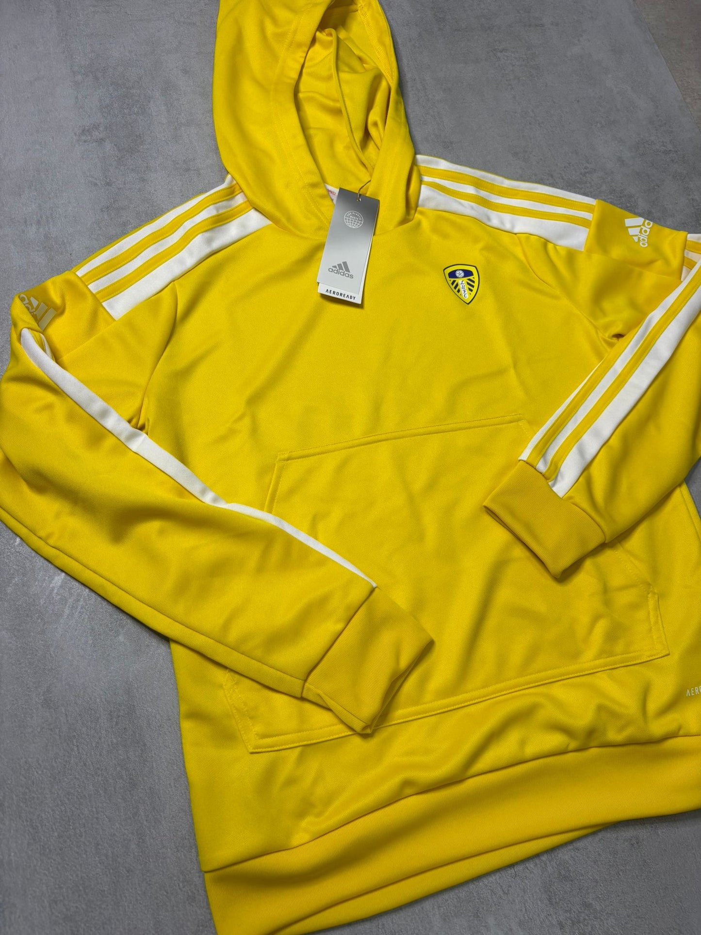 Leeds United Adidas hoodie