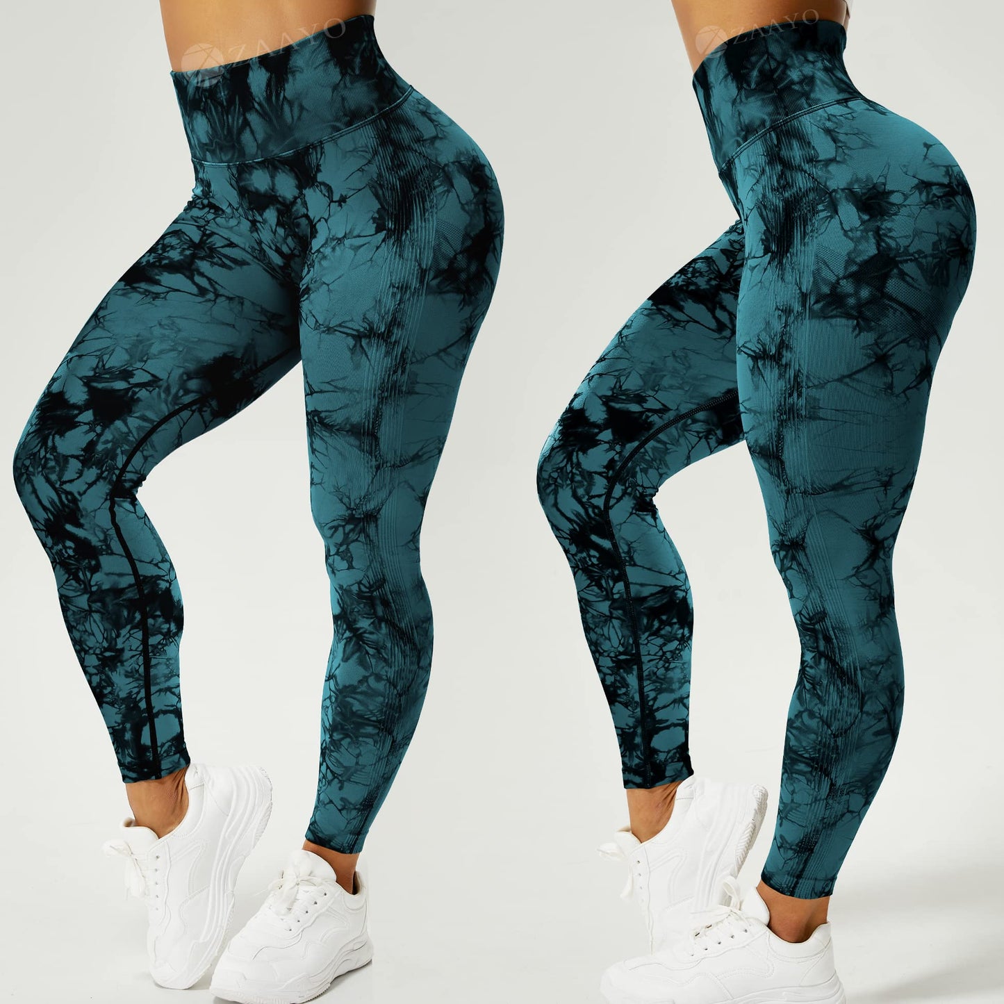 Sport Leggings for Women - High Waist Gym Leggings with Seamless Scrunch Butt for Yoga, Gym, Workout & Fitness