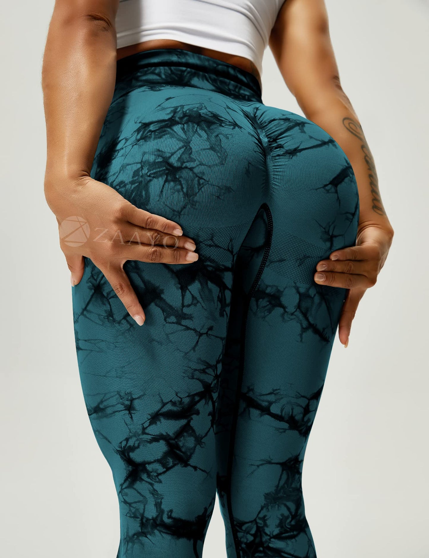 Sport Leggings for Women - High Waist Gym Leggings with Seamless Scrunch Butt for Yoga, Gym, Workout & Fitness