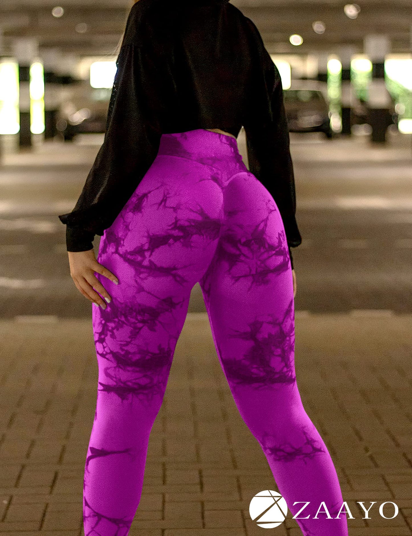 Sport Leggings for Women - High Waist Gym Leggings with Seamless Scrunch Butt for Yoga, Gym, Workout & Fitness