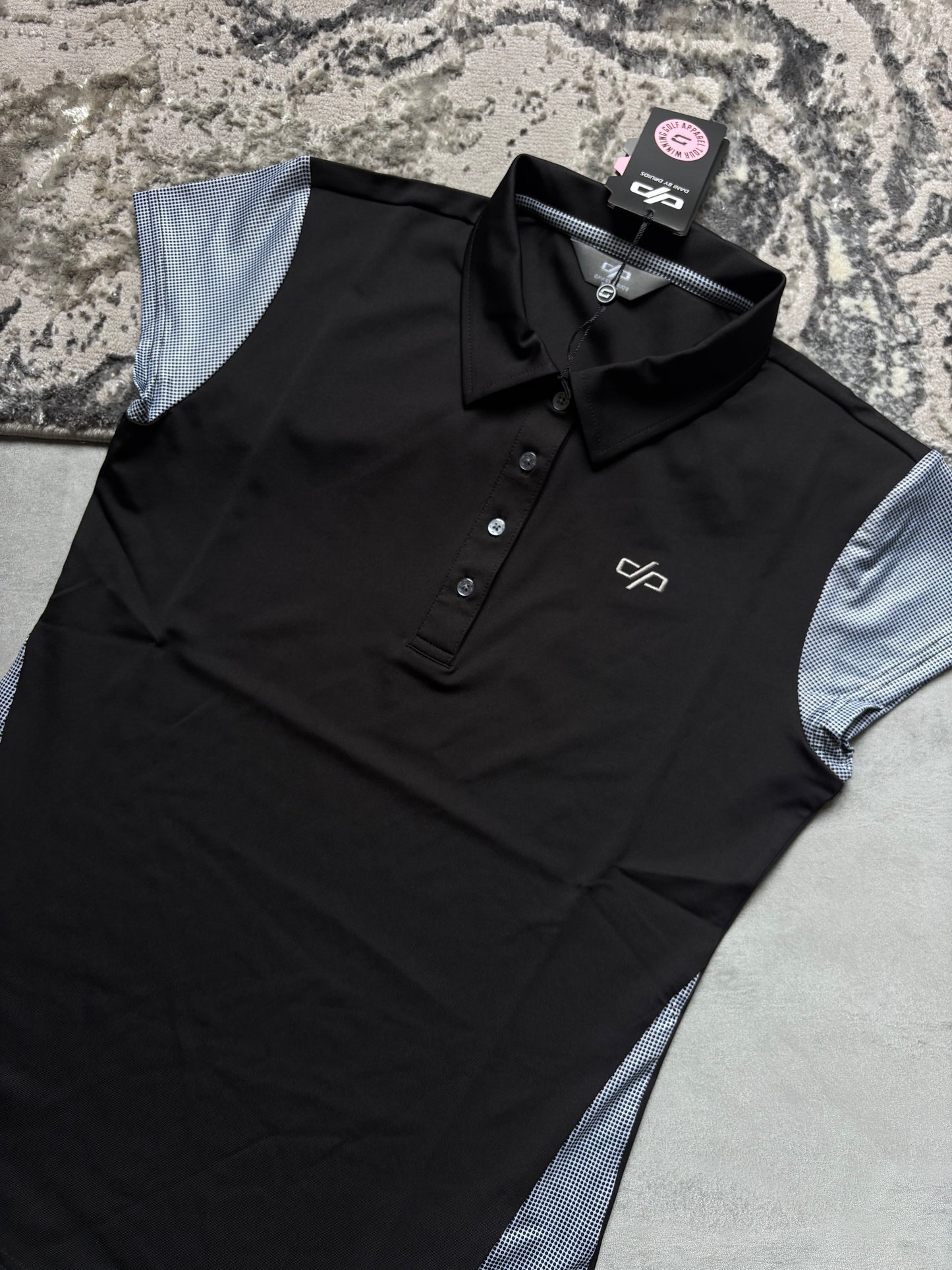 Women’s Druid Golf Polo - Charcoal