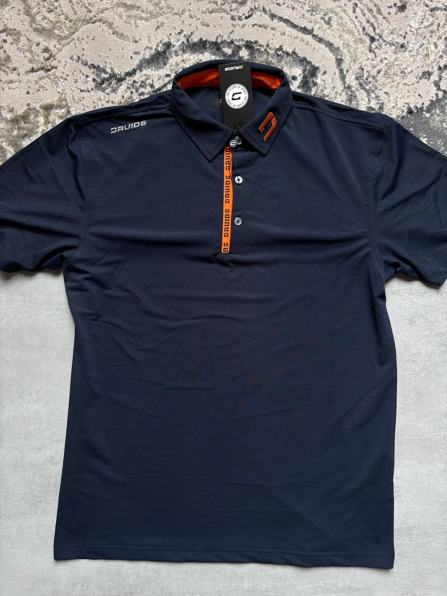 Druids Golf Polo Top - Navy