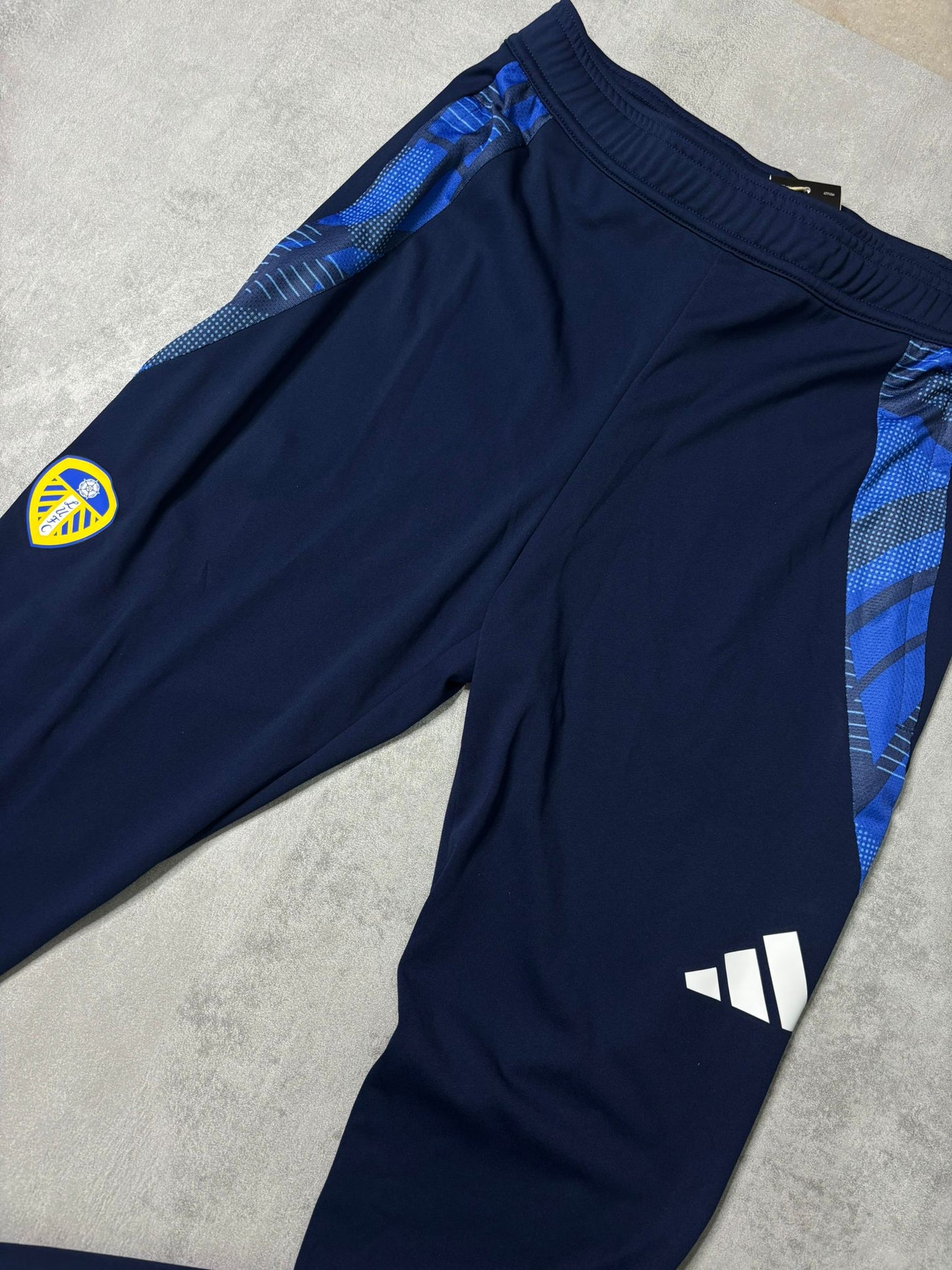 Leeds United Adidas training joggers