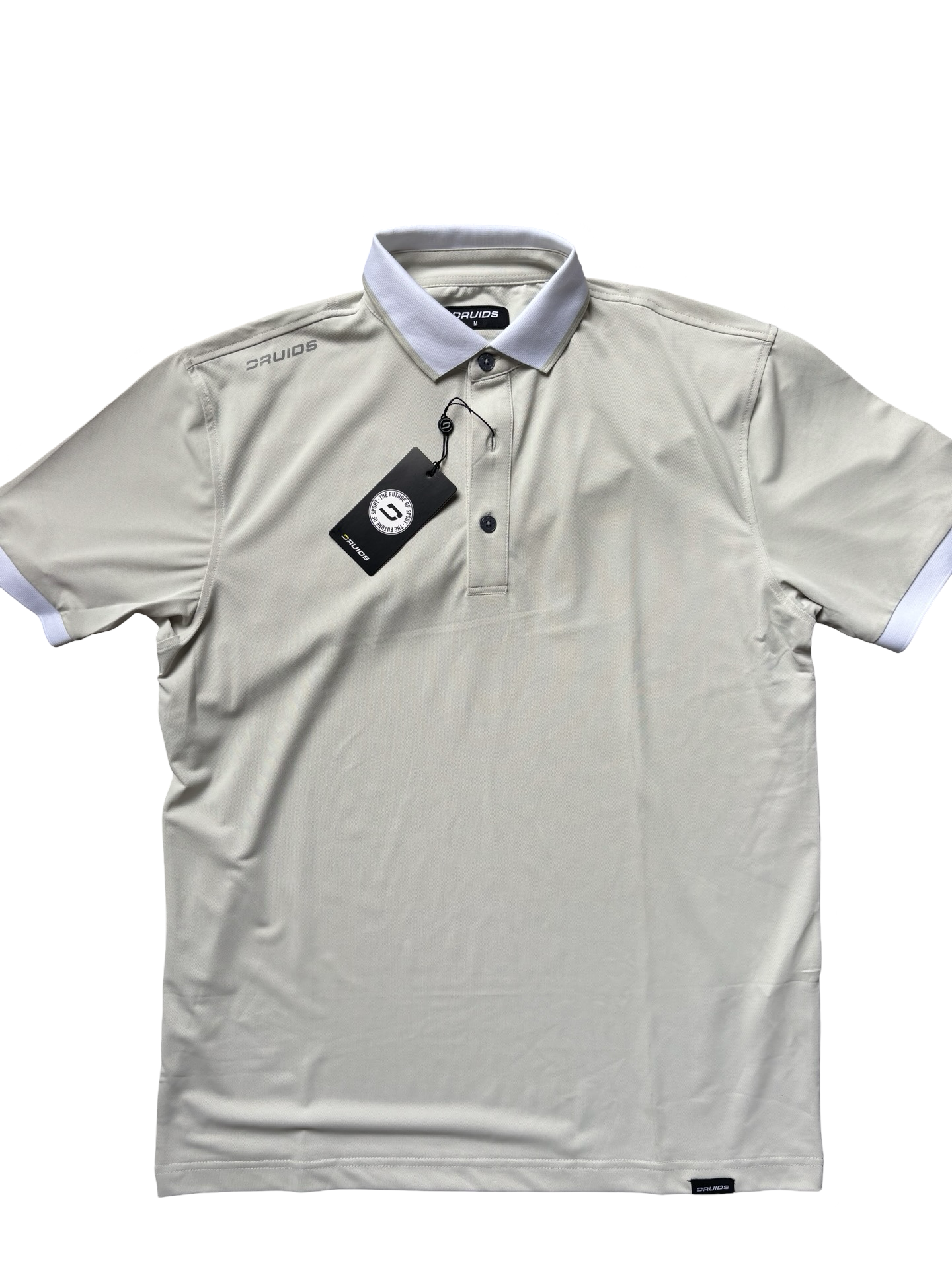 Men’s Druid Golf Polo - Nude