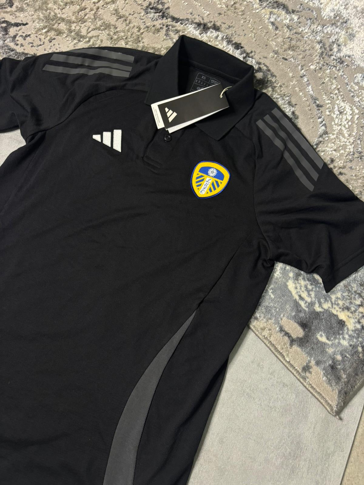 Black Leeds United polo