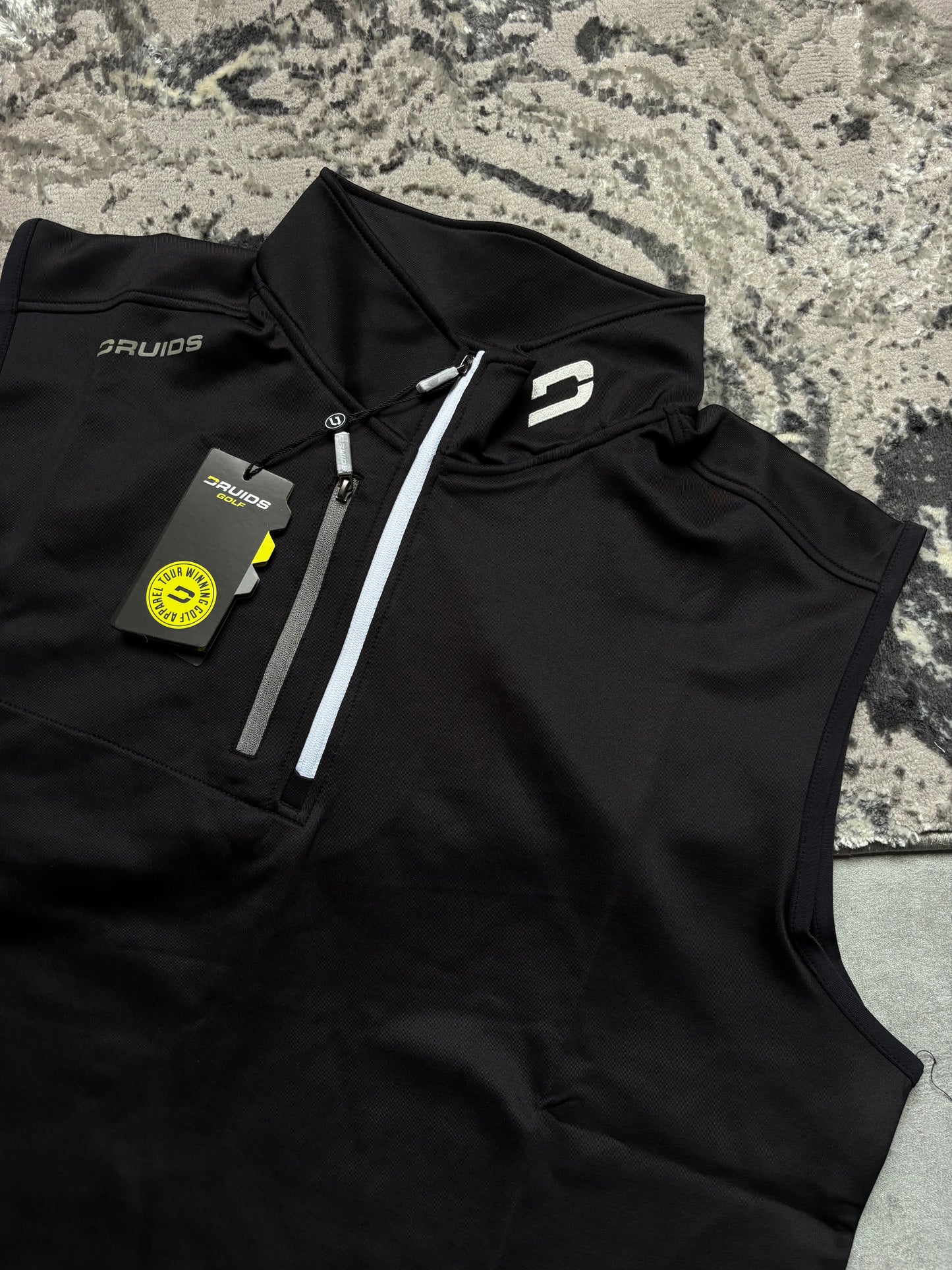 Druids Golf Vest - Black
