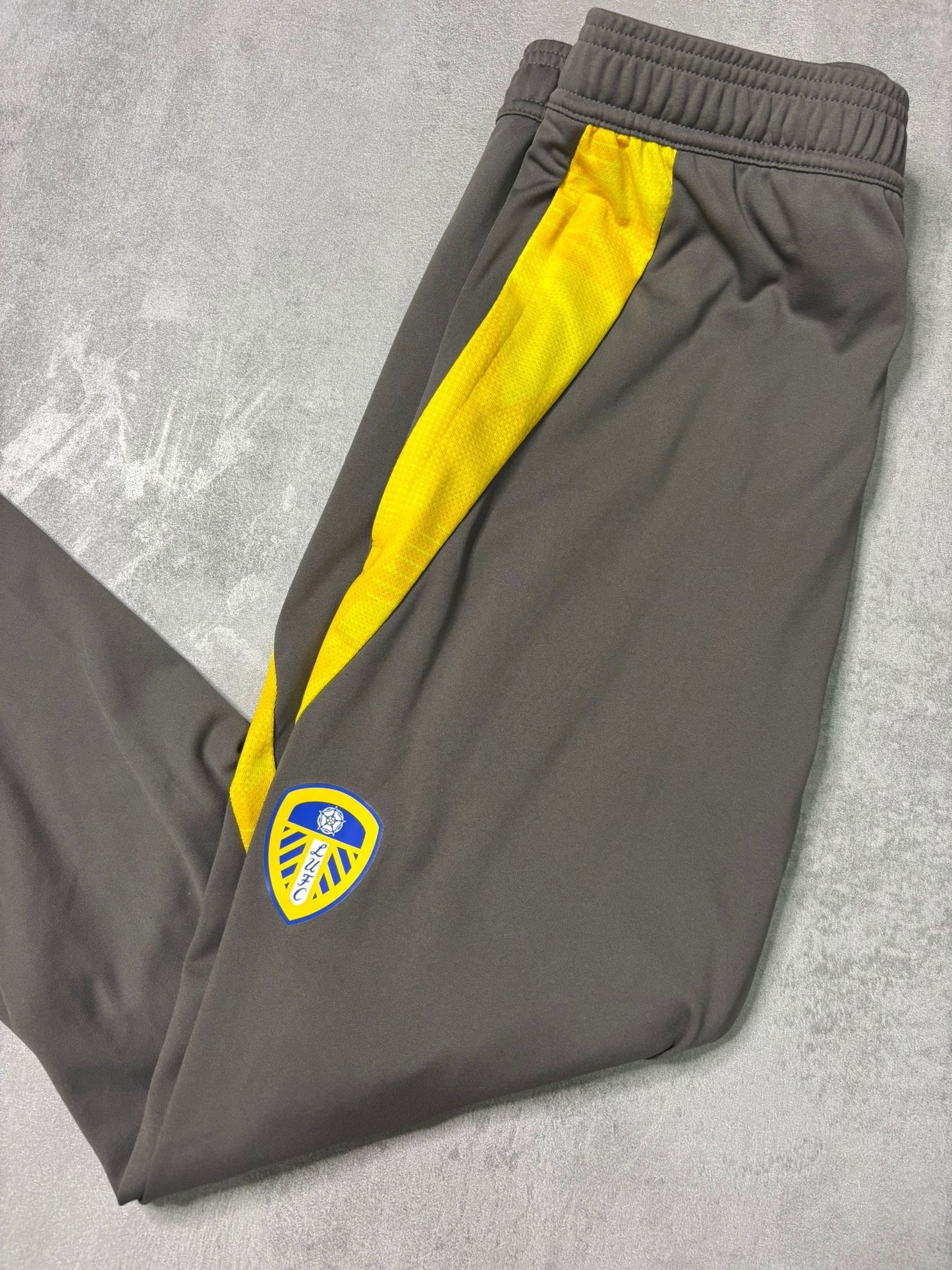 Leeds United Adidas tracksuit pants