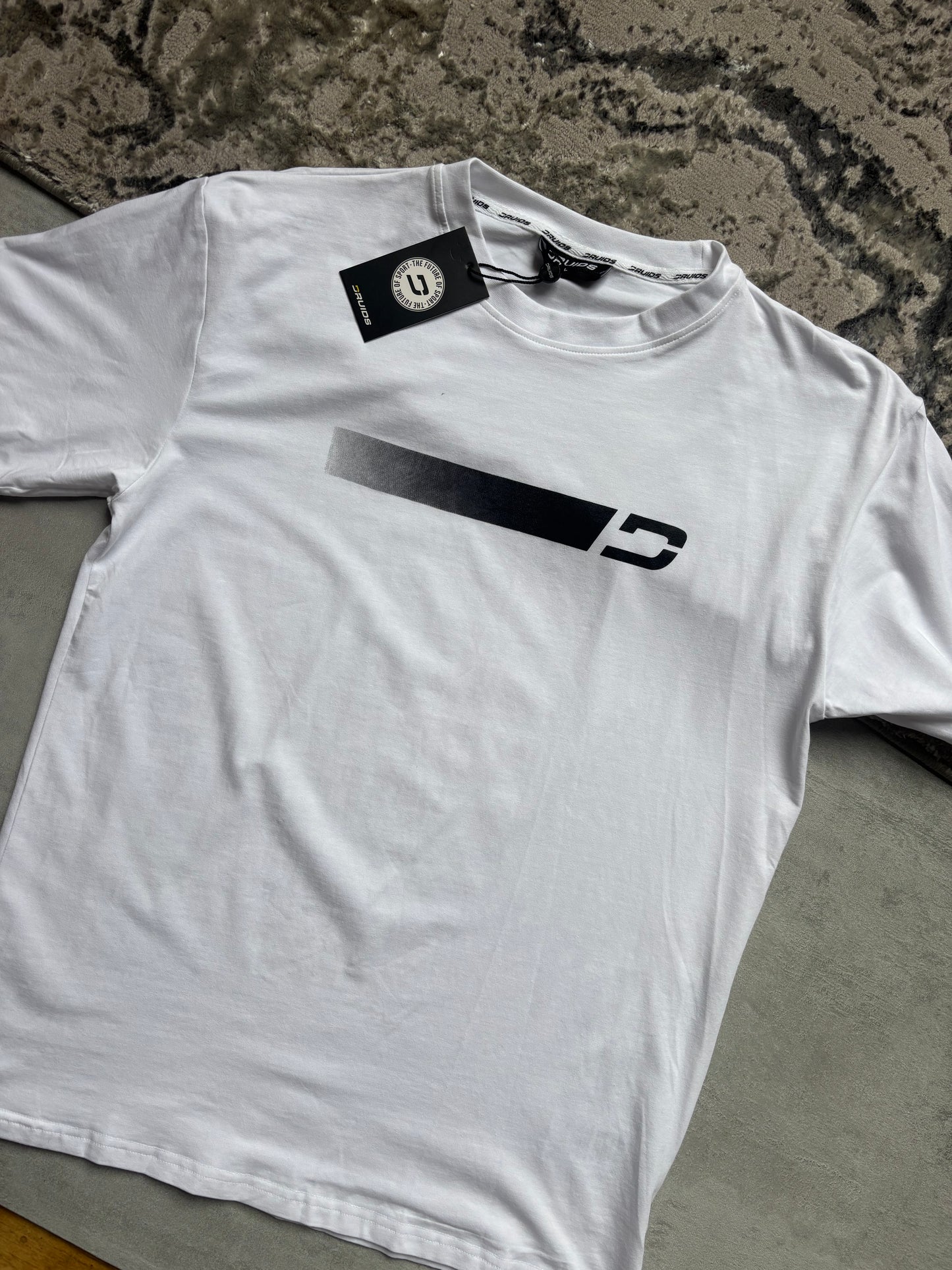 Druids Golf Tech Top - White