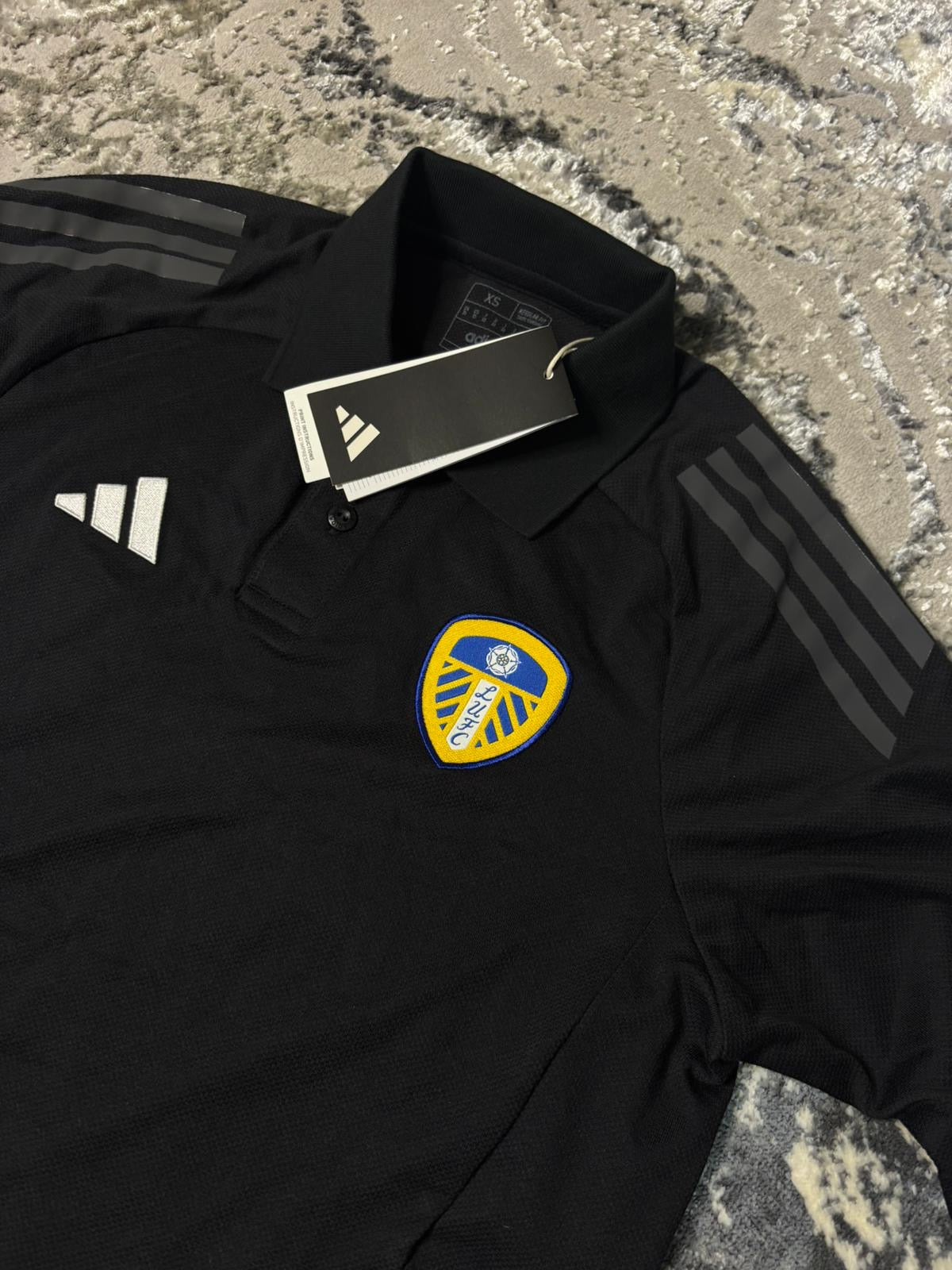 Black Leeds United polo