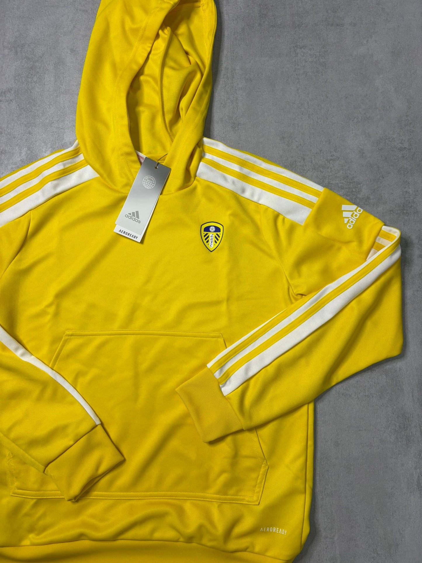 Leeds United Adidas hoodie