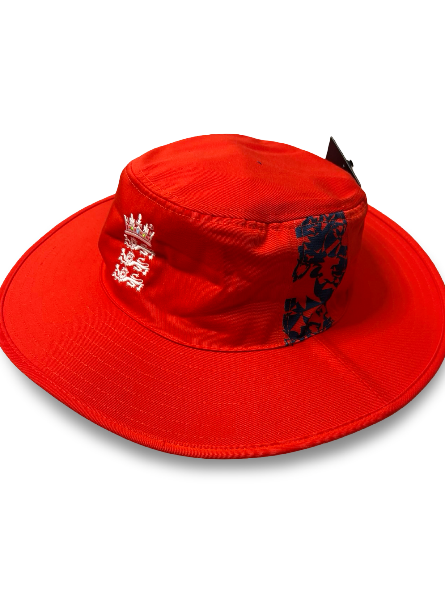 England Cricket x Castore Wide Brim Test Hat - Red