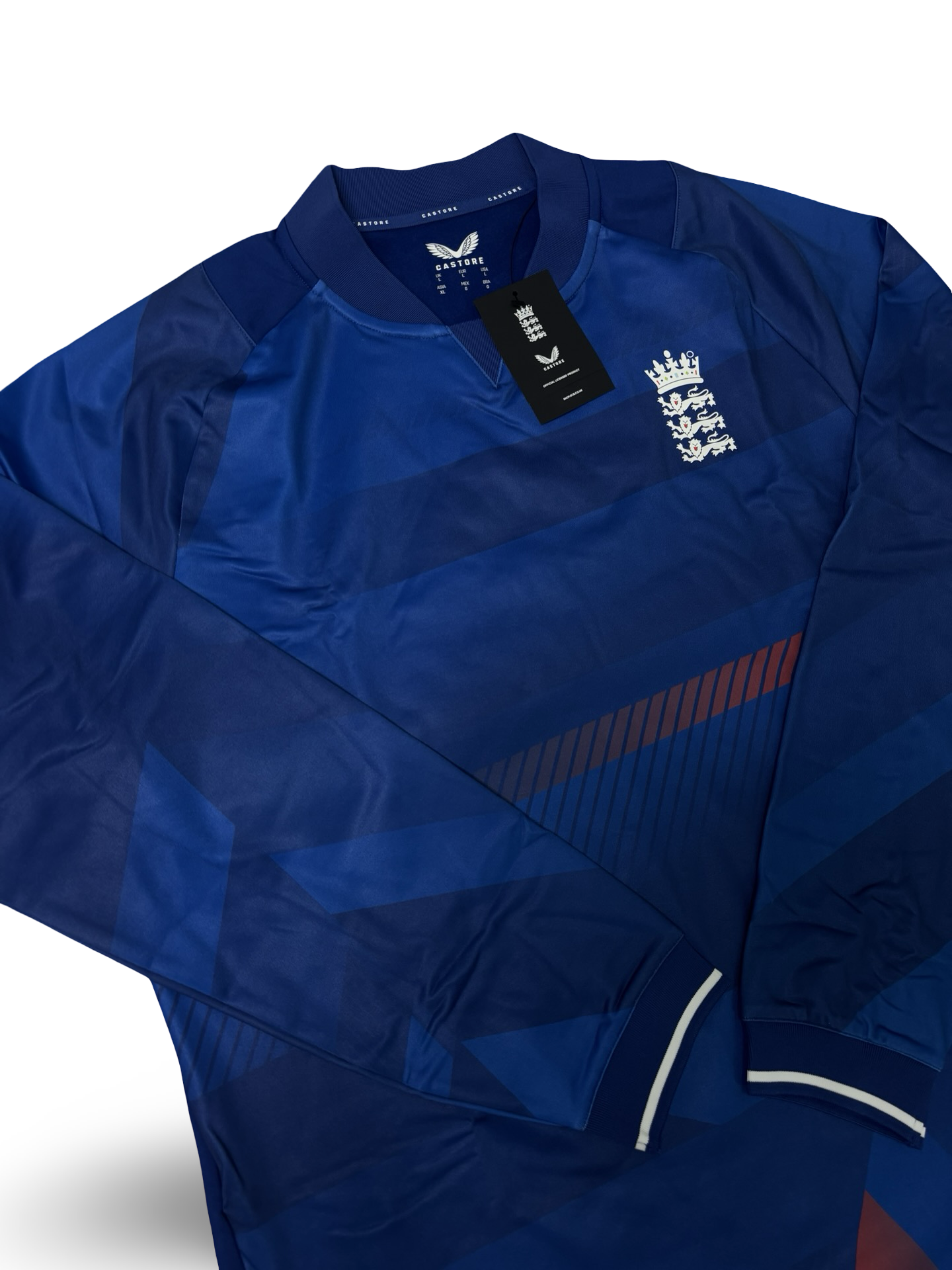 England Cricket x Castore ODI Longsleeve Sweatshirt