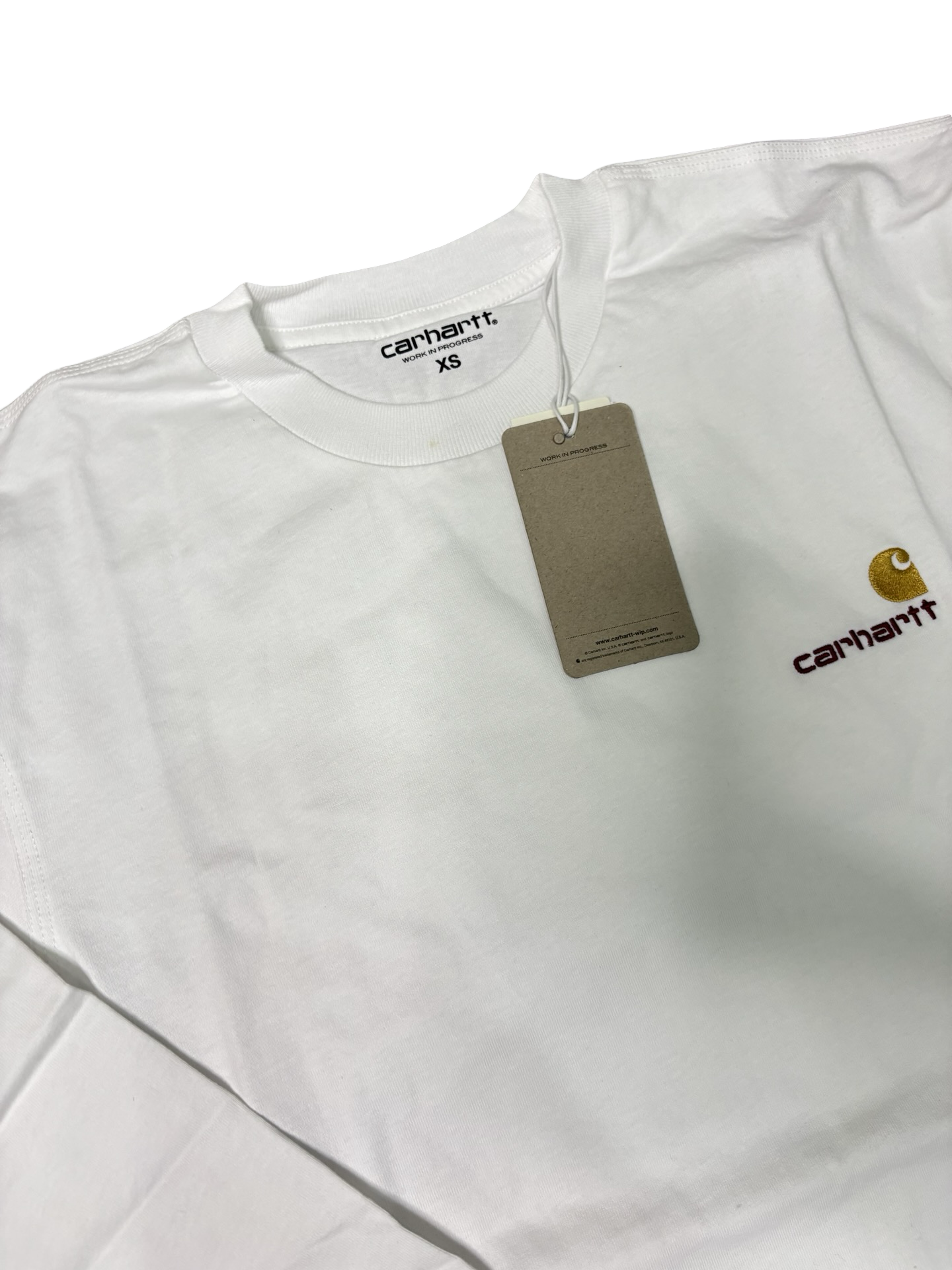 Carhartt ‘Work In Progress’ Long Sleeve Top - White
