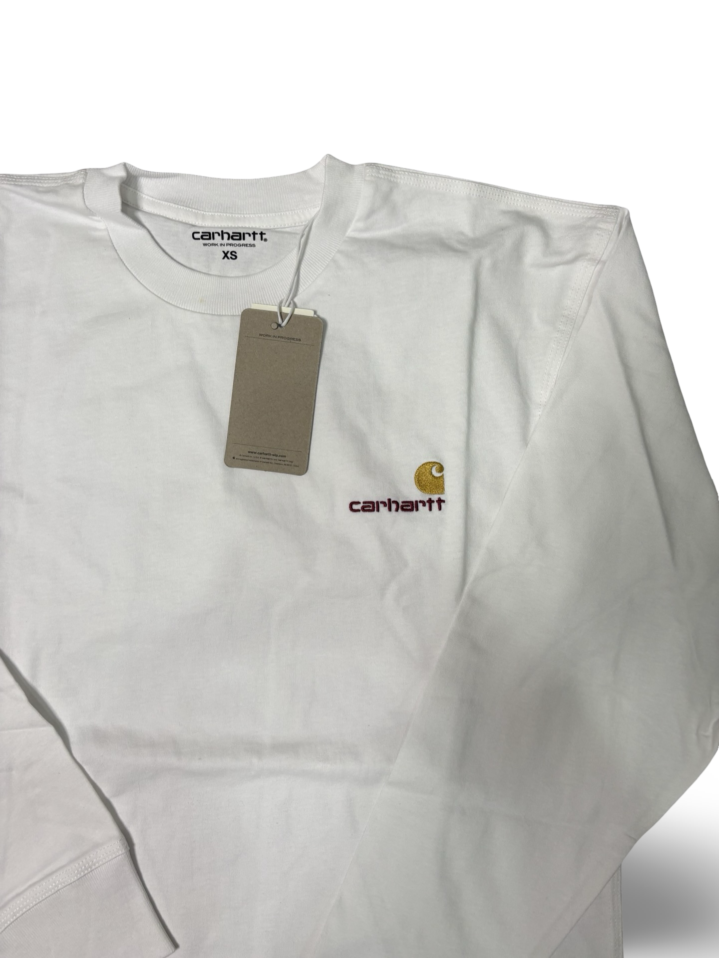 Carhartt ‘Work In Progress’ Long Sleeve Top - White