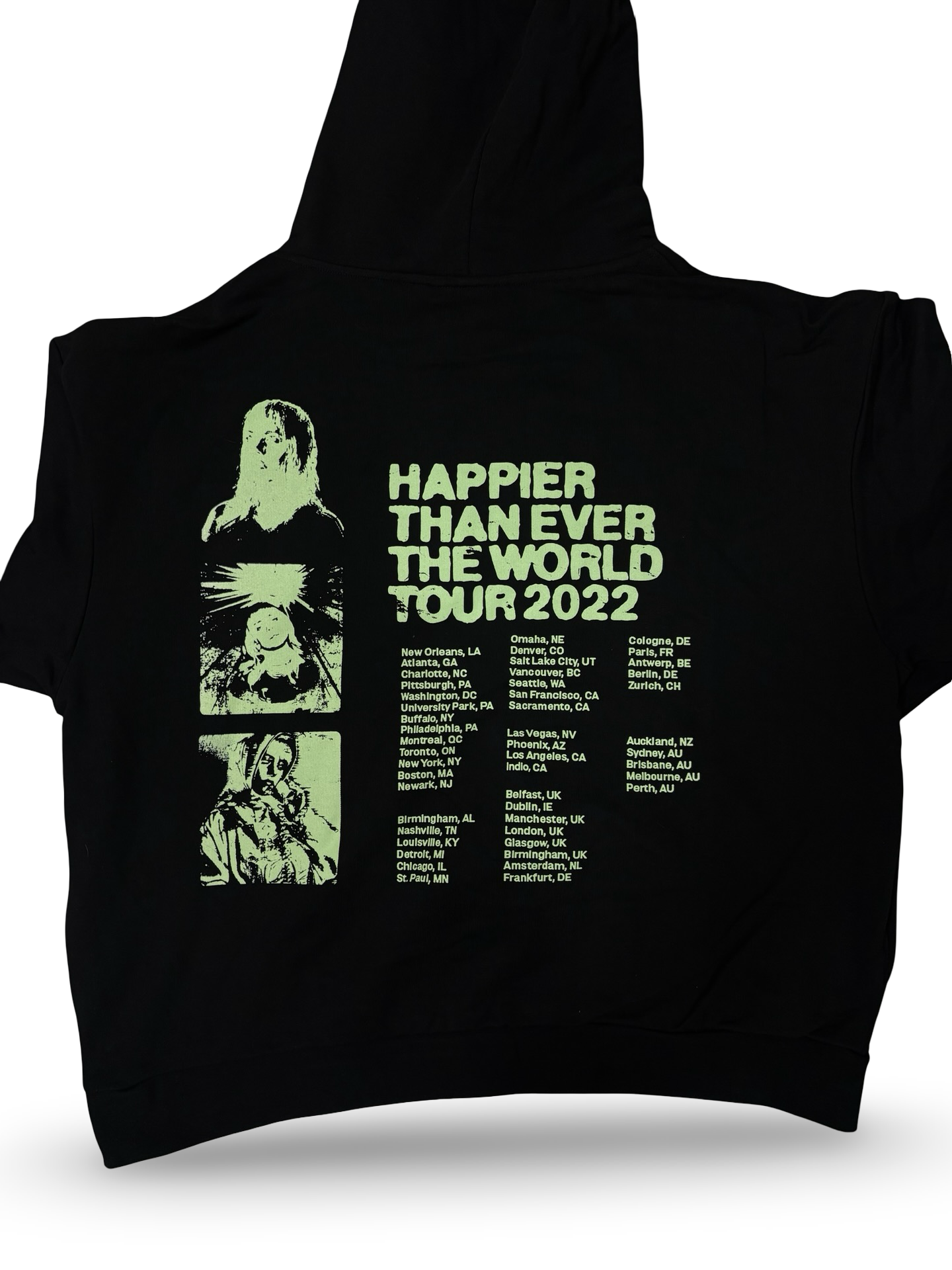 Billie Eilish ‘Happier Than Ever’ Tour Jumper