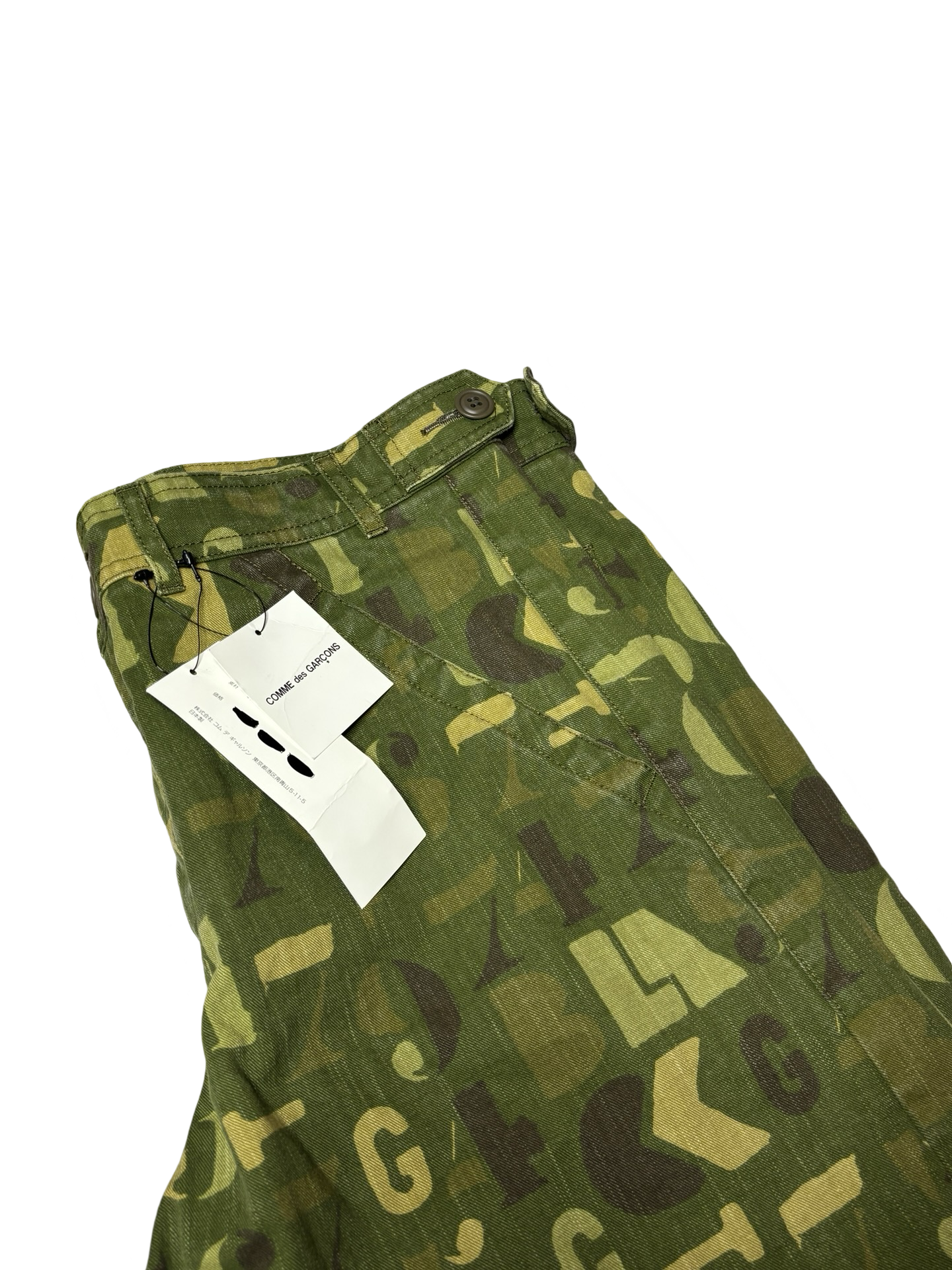Comme Des Garçon Camo Jeans