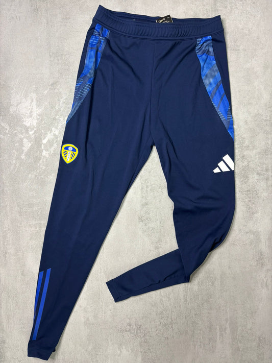 Leeds United Adidas training joggers