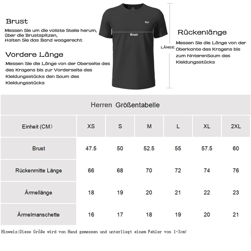 Wulibike Mens Active Wear Crew Neck Dry-Fit Breathable Running T Shirt Moisture Wicking Activewear Shirts 3 or 5 Pack