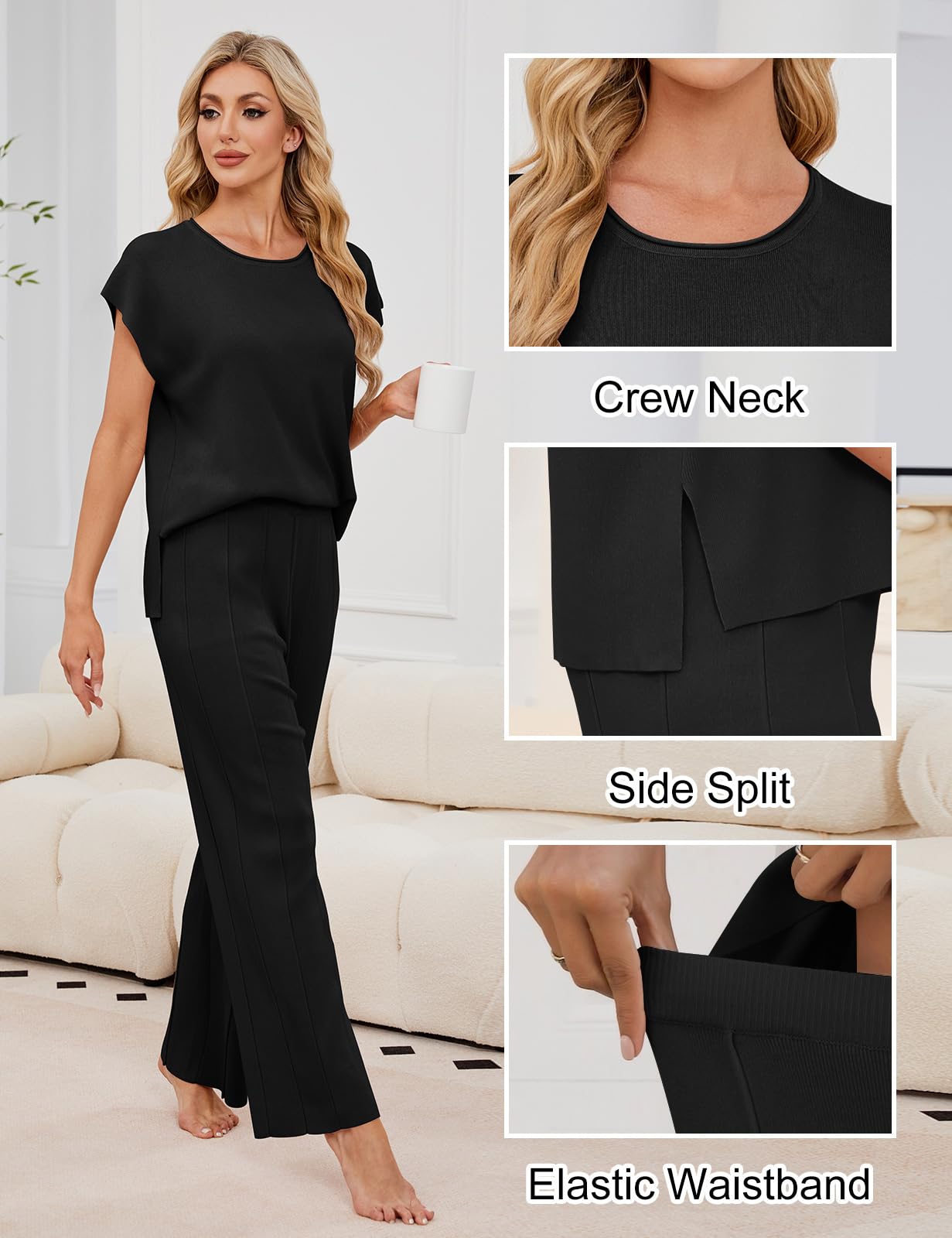 PASUDA 2 Piece Lounge Wear Sets