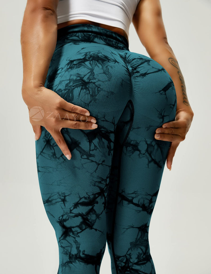 Sport Leggings for Women - High Waist Gym Leggings with Seamless Scrunch Butt for Yoga, Gym, Workout & Fitness