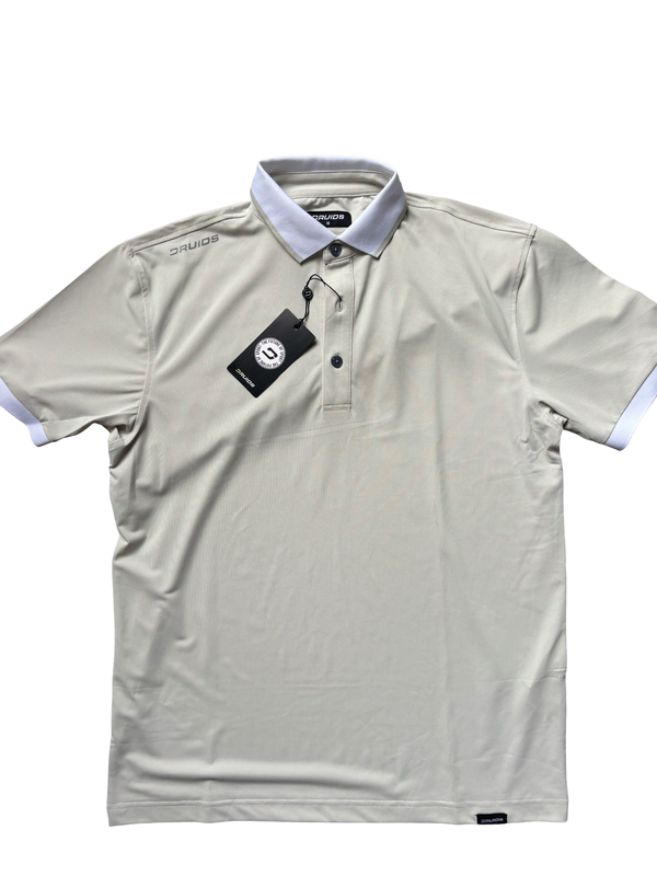 Men’s Druid Golf Polo - Nude