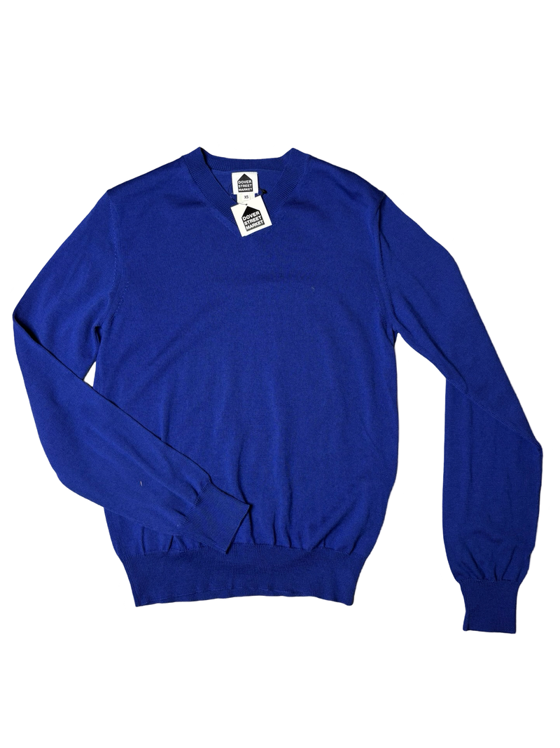 Dover Street Market Blue Knitted Jumper