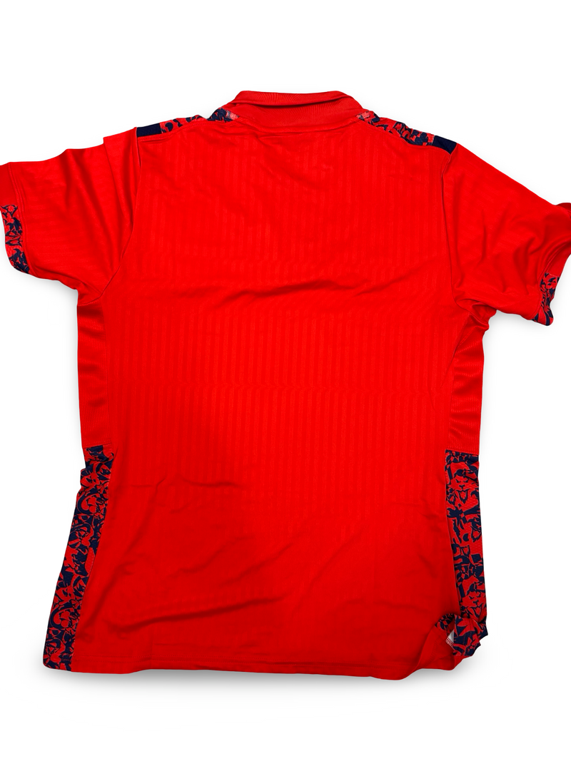 England Cricket x Castore Red Tee