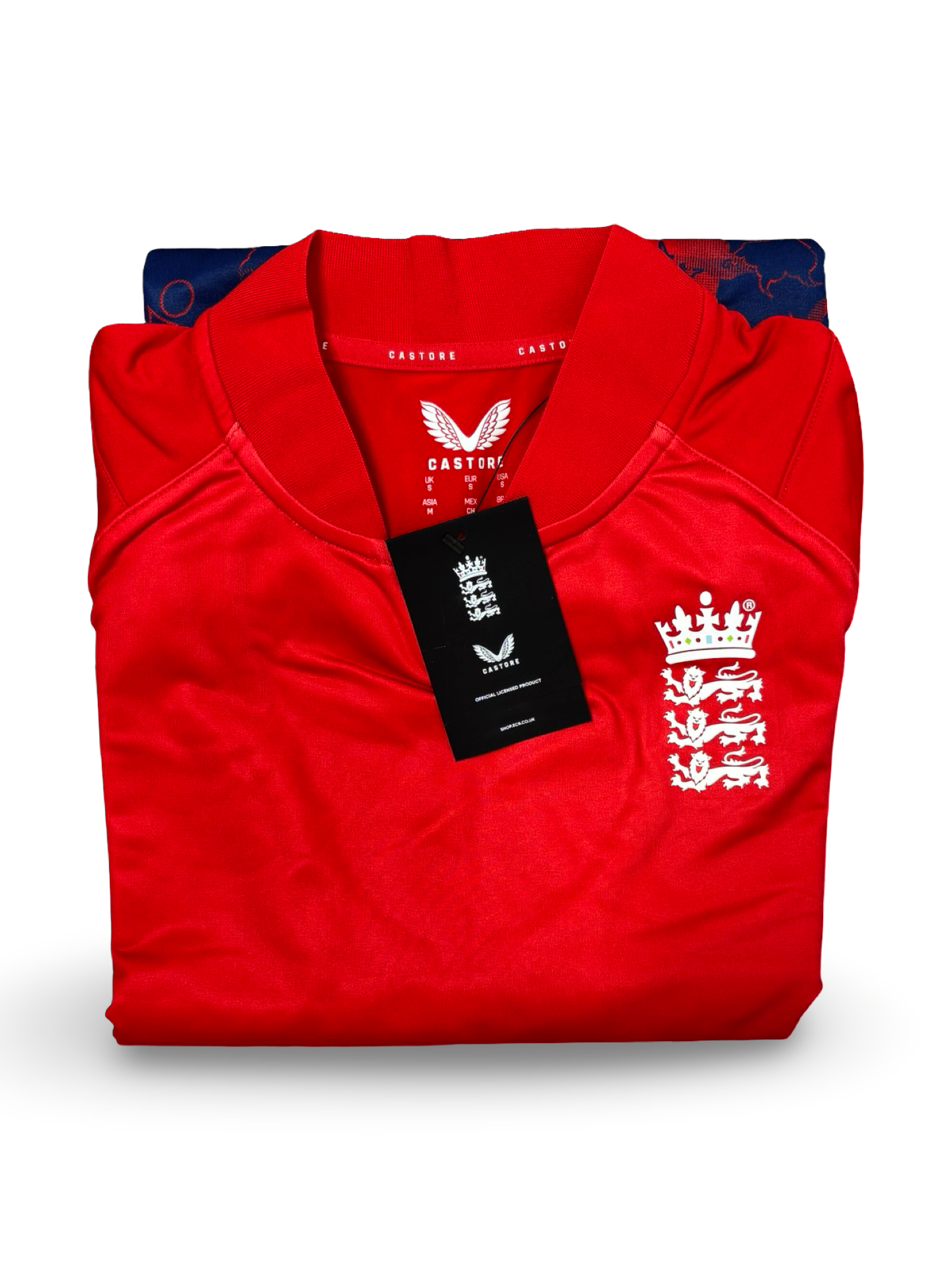 England Cricket x Castore Red Tee