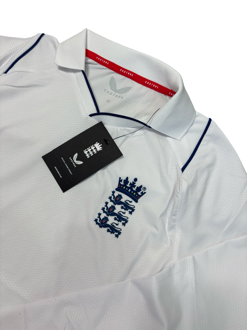 England Cricket x Castore Pro Long Sleeve Polo