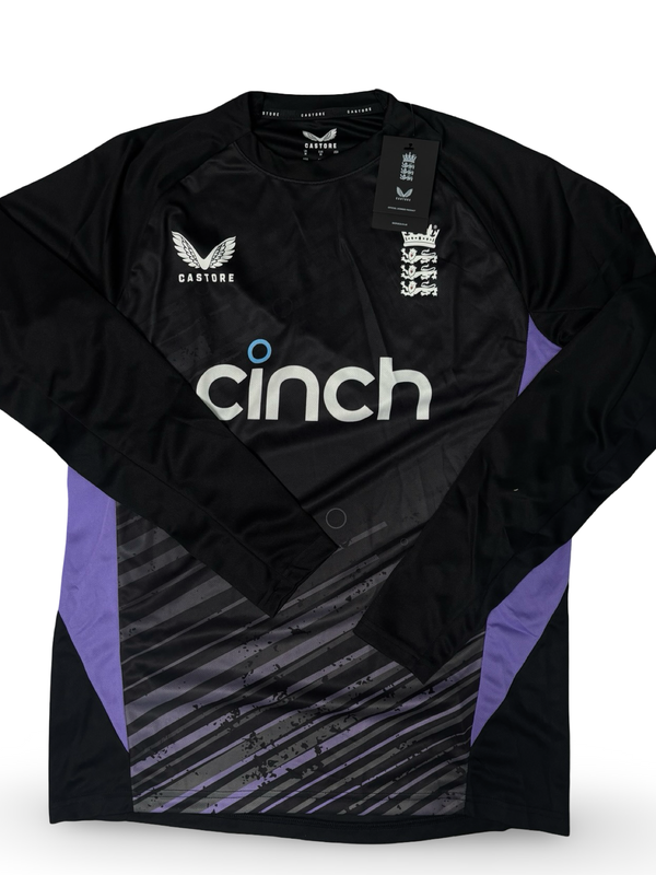 England Cricket x Castore Long Sleeve Training Top