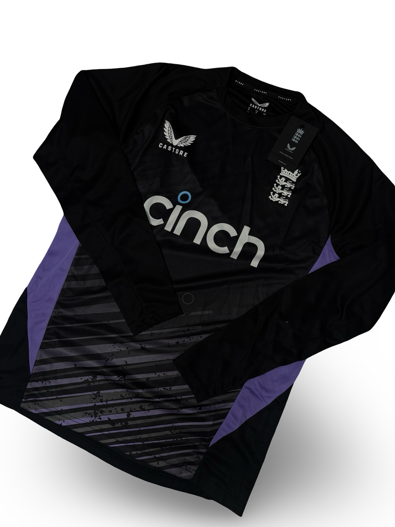 England Cricket x Castore Long Sleeve Training Top