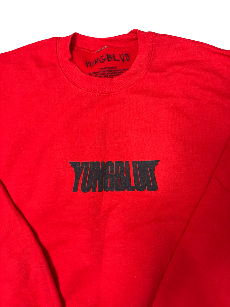 YungBlud Tour Sweatshirt - Red