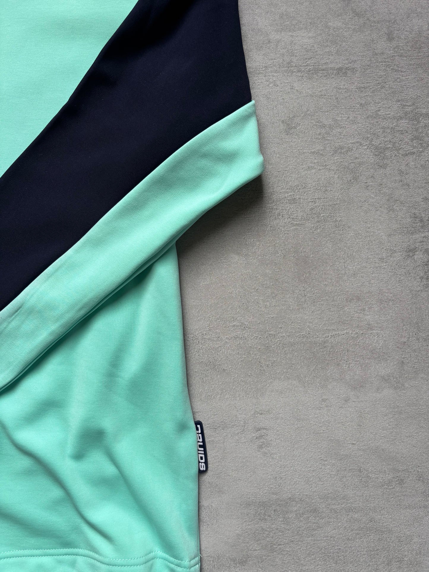 Druids Golf Quarter Zip - Mint & Navy