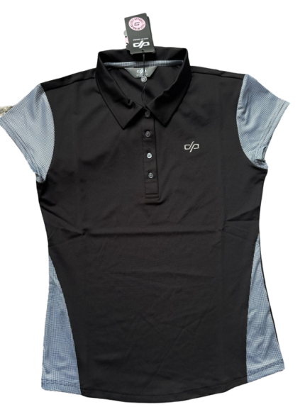 Women’s Druid Golf Polo - Charcoal
