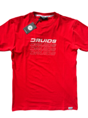 Druids Golf Casual T-Shirts - Red